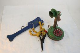 Fisher Price Toys Pop-Up Kritter, Toy Candlestick Phone
