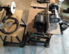 Grinder & Buffer with table stands