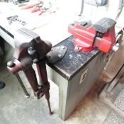 2 Bench Mount Vises