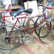 2 Vintage 10 speed bicycles