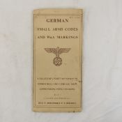 German Small Arms Codes & WaA Marks Booklet
