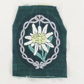 WWII German Edelweiss Cloth Patch