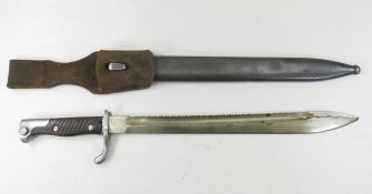 M1898 German Simson & Co Suhl Sawback Bayonet