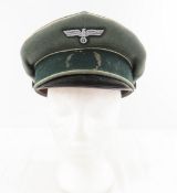 WWII German Heer Pioneer Officers Cap