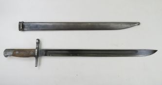WWII Japanese Type 30 Bayonet & Scabbard
