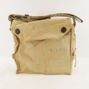 WWI US Doughboy Gas Mask in Bag - Very Fragile- added photos