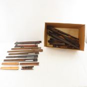 Assorted wood handguard and parts