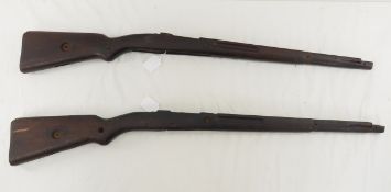 2 Mauser K98k Rifle Stocks
