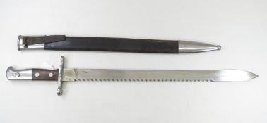 M1914 Swiss Sawback Bayonet Waffenfabrik Neuhausen
