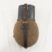 WWII German Canteen with cup marked MN40