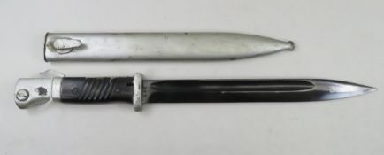 M98 WWII German Mauser Bayonet & Scabbard