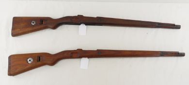 2 Yugoslav Mauser K98k Rifle Stocks