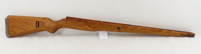 German Waffenamt Marked Red Glue Laminate Stock