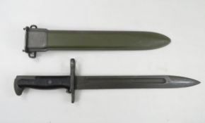 WWII U.S. Military M1 Bayonet & Scabbard
