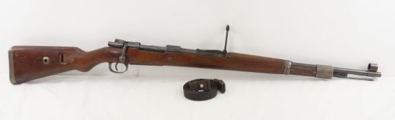 1943 JP Sauer ce Mauser K98k Rifle 7.92x57mm