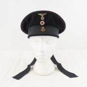 WWII German Kriegsmarine Cap with insignia