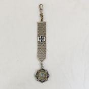 WWI German Watch FOB with Compass