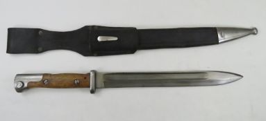 WWII M1884 German E&F Horster & Co Bayonet