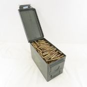 Metal ammo can full of mixed 8mm Mauser