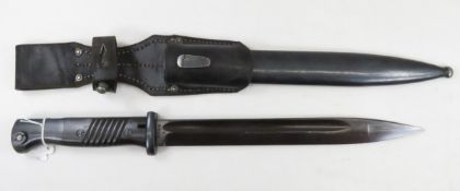 M98 WWII German Mauser Bayonet, Scabbard & Frog