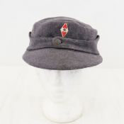 WWII German Hitler Youth Flak Helpers Cap