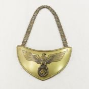 WWII German NSDAP Flag Bearers Gorget