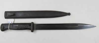 M98 WWII German Mauser Bayonet & Scabbard