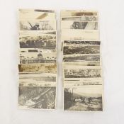 40 small photo cards of WWI Germany