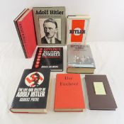 8 Adolf Hitler Books & VHS Tape