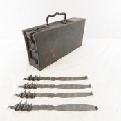 MG36-42 Ammunition can with starter tabs & belts