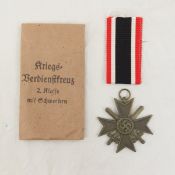 WWII German 2nd Class War Merit Cross