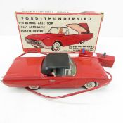Vintage Cragstan Ford Thunderbird Car in Box