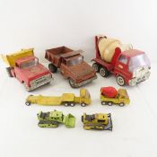 Vintage Tonka Cement Mixer, Dump Truck and More