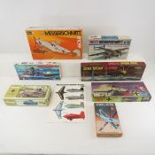7 Vintage German Military Models in Boxes