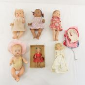 6 Vintage Dolls & Clothing, Hollywood & More