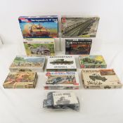 11 Military Tanks & Vehicle Model Kits & More