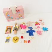 Vintage Chris & Tutti Dolls in Tutti Case
