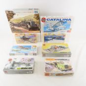 8 Military Model Kits, Tanks, Airplanes & More