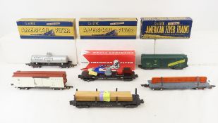 6 American Flyer S Gauge Cars