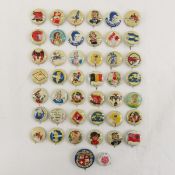 40 Kellogg's Pep Cereal Pinbacks, Baseball & More