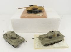 3 Vintage German Tanks, Solido & More