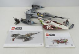 2 LEGO STAR WARS Starfighters #75325 & #75333