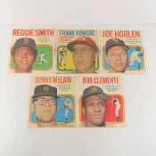5 1970s Topps Baseball posters