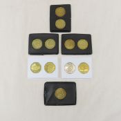 11 Football collector coins