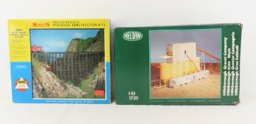 2 HO scale Unbuilt Structure Kits