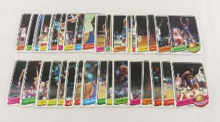 40 1970-1980 Topps NBA Cards