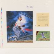 Kirby Puckett Signed Print