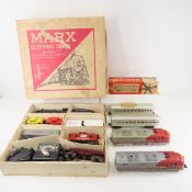 Marx O Gauge Train Set, Santa Fe & More