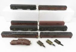9 HO scale Passenger cars & Water car