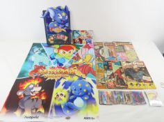 7 10¢ Comics, Spider-Man Cards & Promo Items